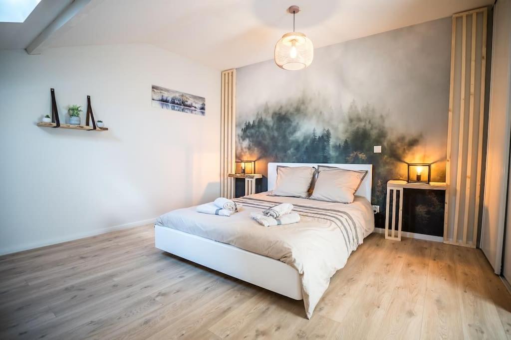 Appt Ambiance Chalet 2Ch Piscine Lagon Apartment Tarbes Ngoại thất bức ảnh